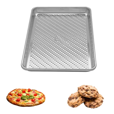 Premium Quality Alloy Steel Corrugated Surface Tray 16 x 24 inch(40.64 X 60.96 Cm)